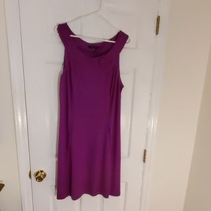 Purple swing dress with pockets (XL)